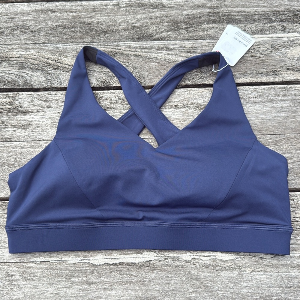 Lululemon Envital Bra Sports Bra‎ B/C Cup Night Sea Blue NWT Size 10 🌊🐬